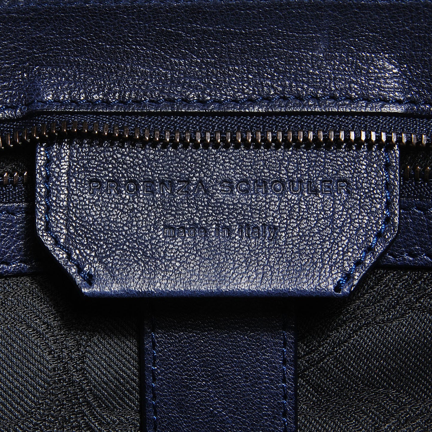 Lambskin Large PS1 Satchel Midnight