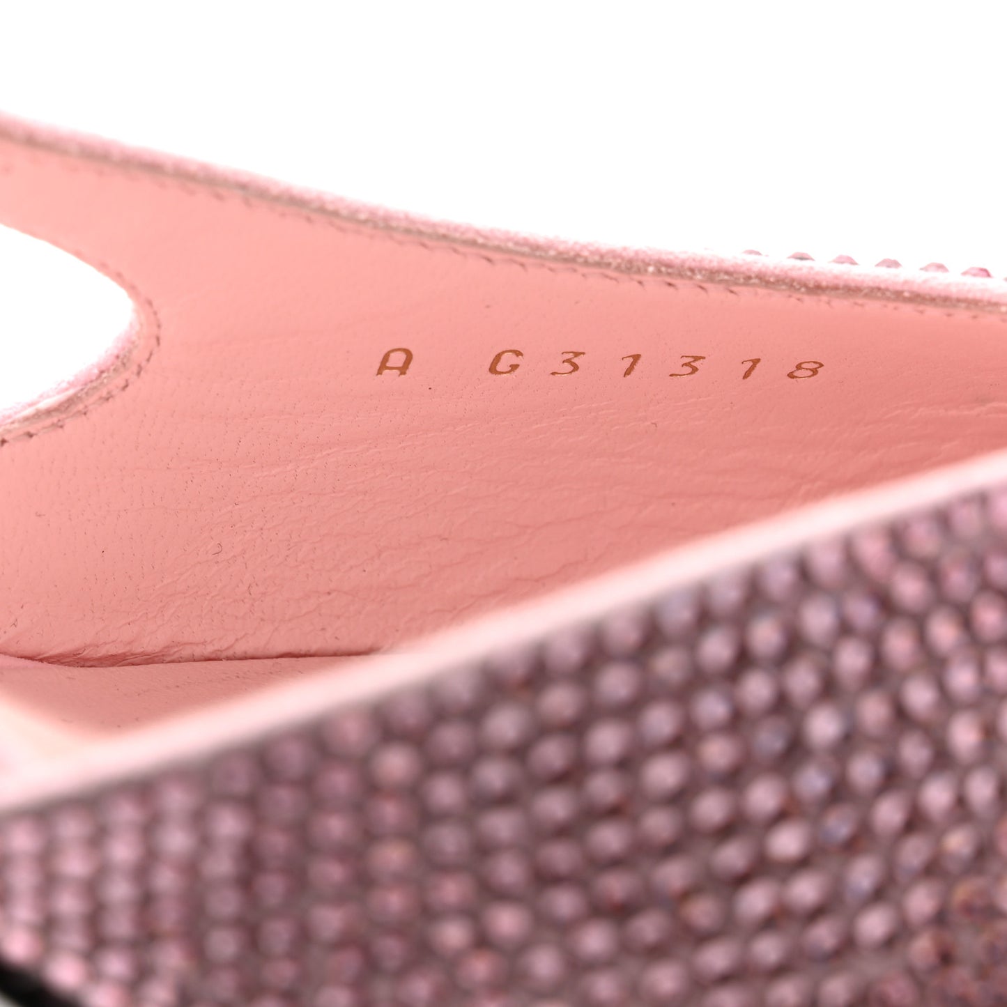 Strass Cap Toe CC Slingback Pumps 39 Pink Black