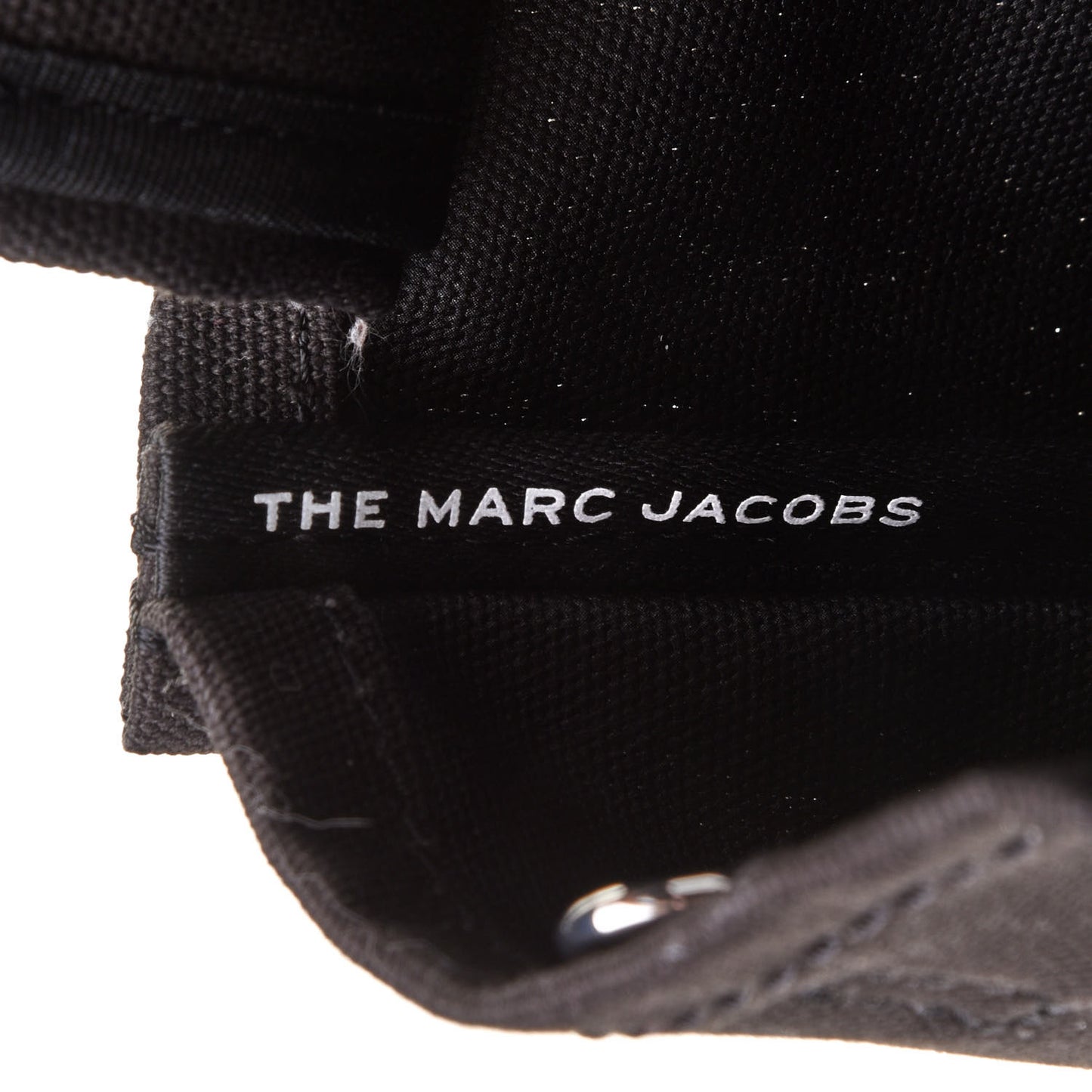 Cotton Canvas Small The Traveler Tote Bag Black