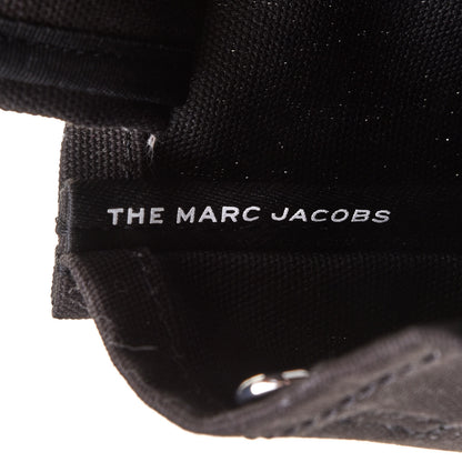 Marc Jacobs Cotton Canvas Small The Traveler Tote Bag Black 9 of 15