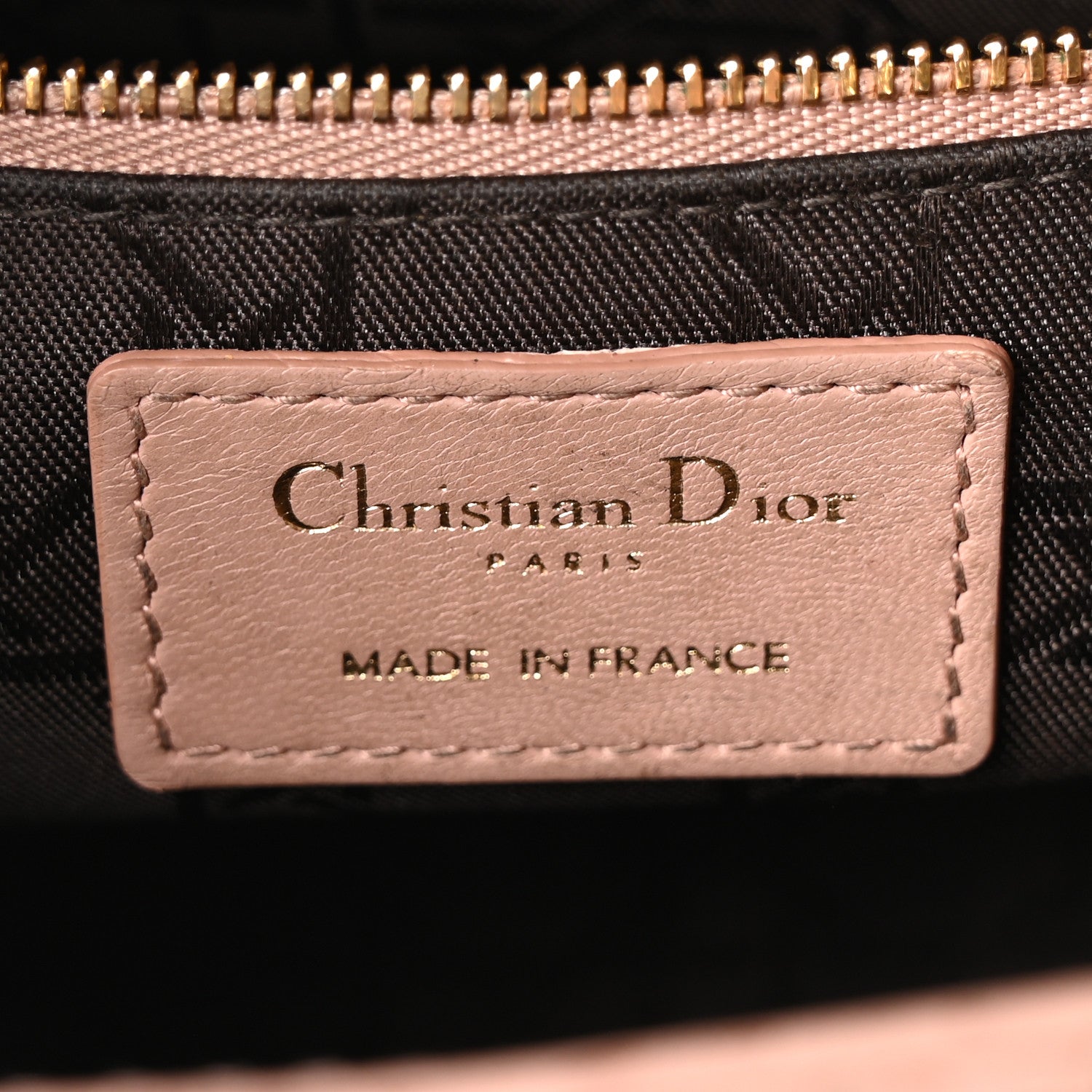 Christian Dior Lambskin Cannage Small My ABC Dior Lady Dior Blush 5 of 10