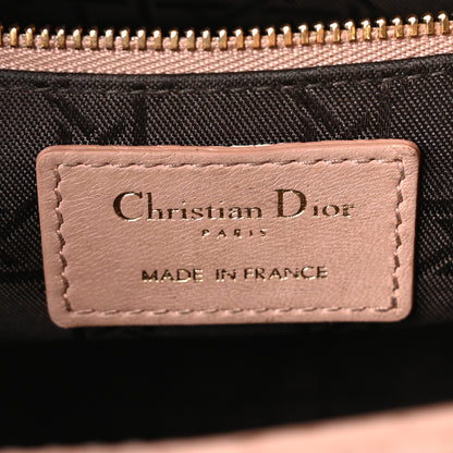 Christian Dior Lambskin Cannage Small My ABC Dior Lady Dior Blush 5 of 10