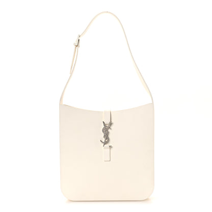 Saint Laurent Rubber Small Le 5 A 7 Supple Hobo White 1 of 11