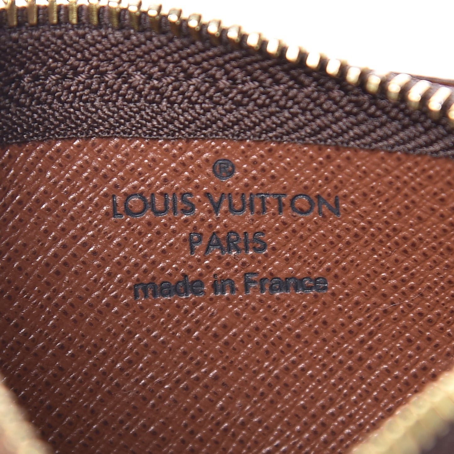 Monogram Key Pouch