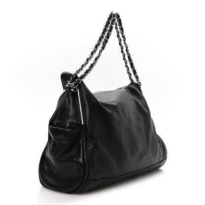 Chanel Lambskin Large Ultimate Soft Tote Black 3 of 11