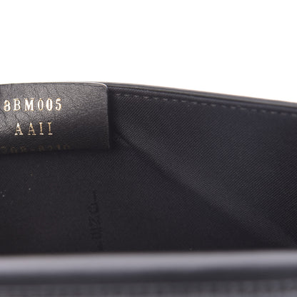 Fendi Vitello Cruise F is Fendi Bi-Color FF 1974 Embossed Envelope Belt Bag Maya Black 13 of 14