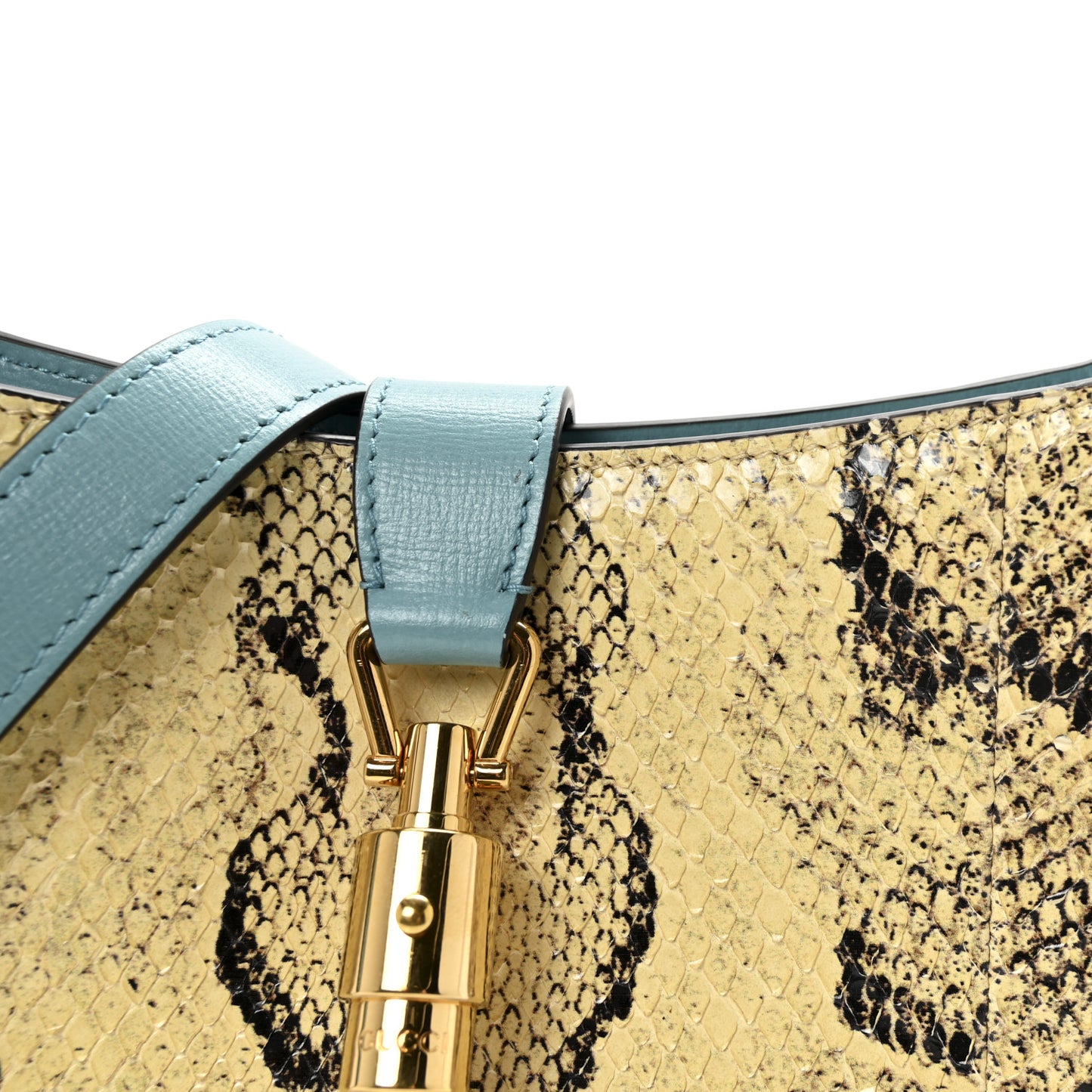 Snakeskin Calfskin Small Jackie 1961 Hobo Multicolor