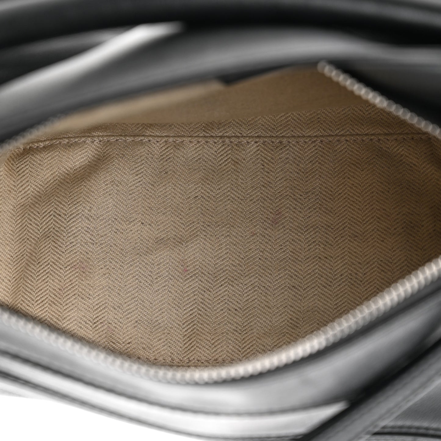 Calfskin Small Puzzle Bag Black
