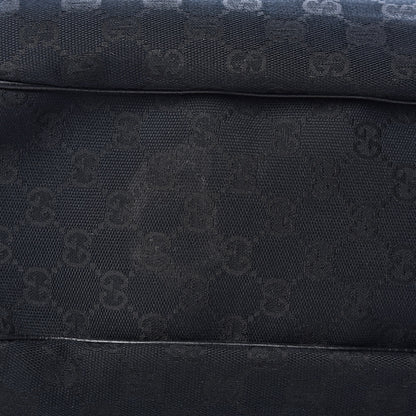 Gucci Monogram Large New Ladies Web Hobo Black 12 of 15