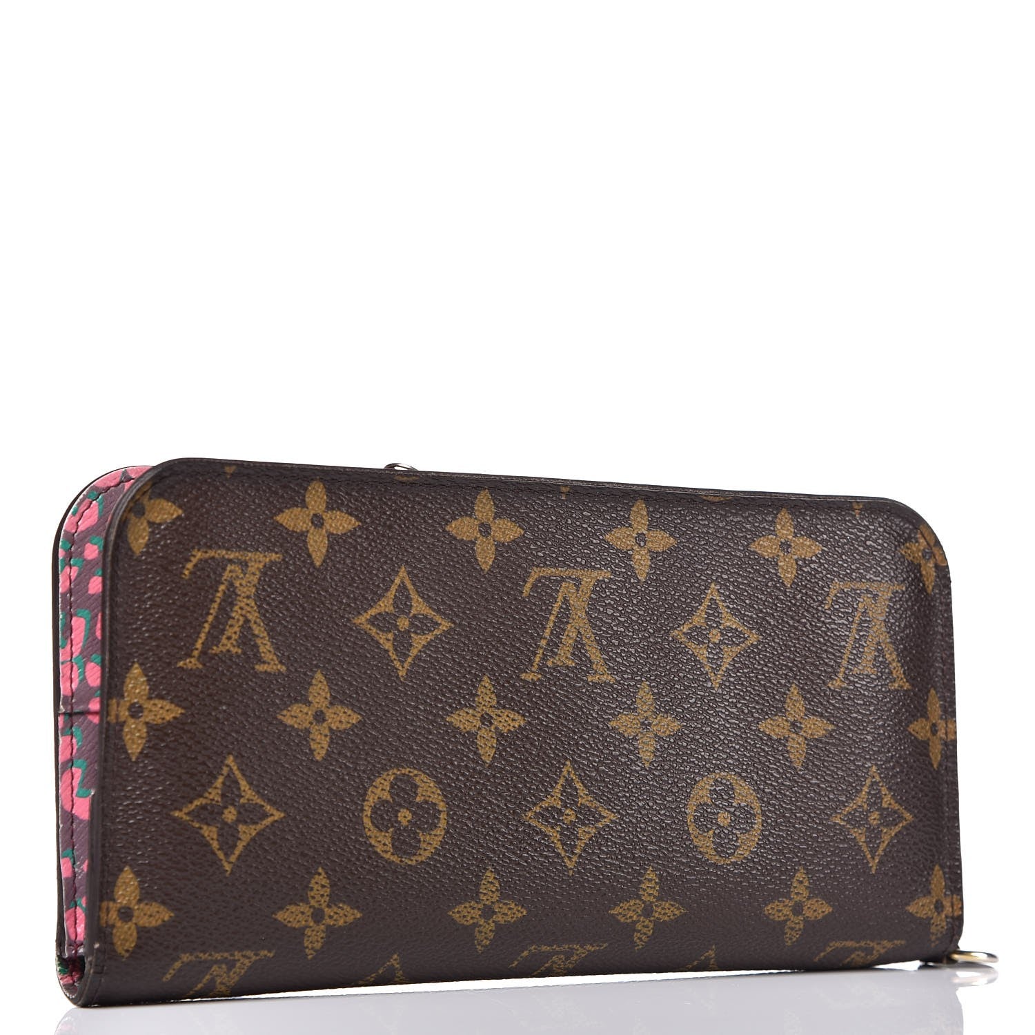 Louis Vuitton Monogram Leopard Insolite Wallet Rouge Fauviste 3 of 8