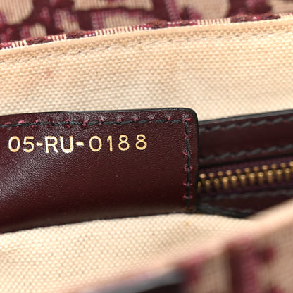 Christian Dior Oblique Saddle Bag Burgundy 7 of 13
