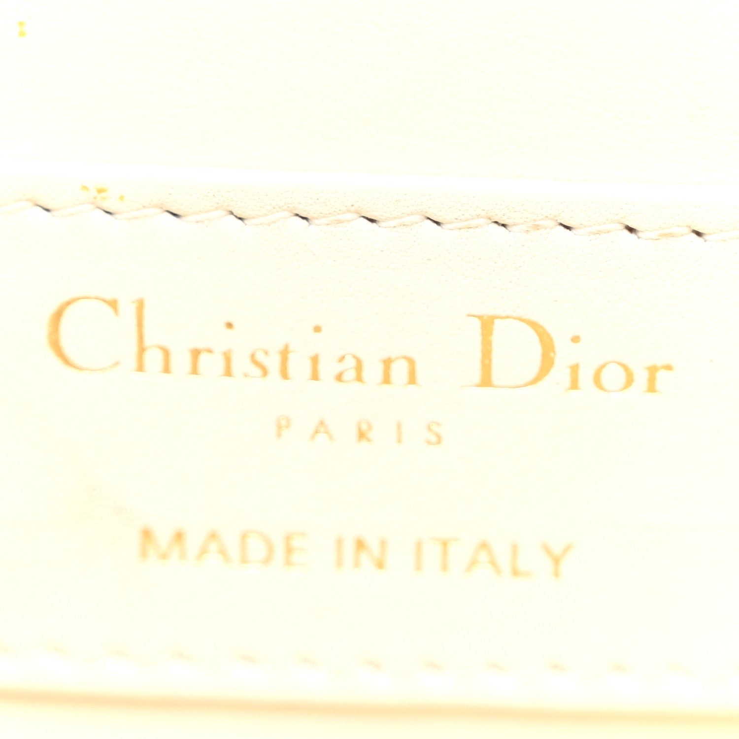 Christian Dior Calfskin 30 Montaigne East West Chain Flap Bag Off White 6 of 11