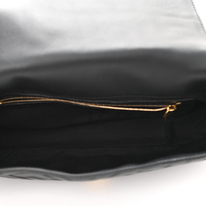Fendi Nappa FF 1974 Embossed Baguette Black 7 of 11