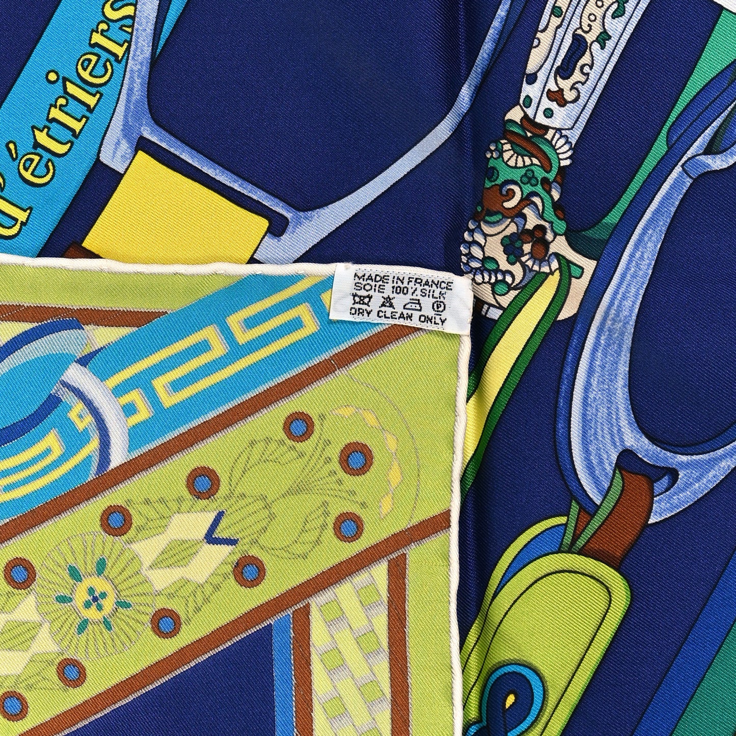 Silk Concours D'Etriers Scarf 90