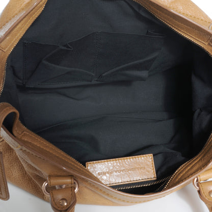 Balenciaga Agneau Giant 12 Rose Gold Hardware City Cumin 10 of 10