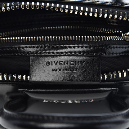 Givenchy Shiny Lord Calfskin Mini Antigona Black 6 of 10