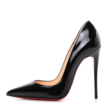 Christian Louboutin Patent So Kate 120 Pumps 35.5 Black 1 of 10