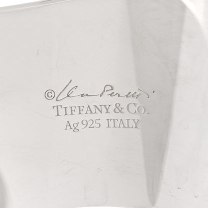 Tiffany Sterling Silver Elsa Peretti Small Left Wrist Bone Cuff Bracelet 3 of 4