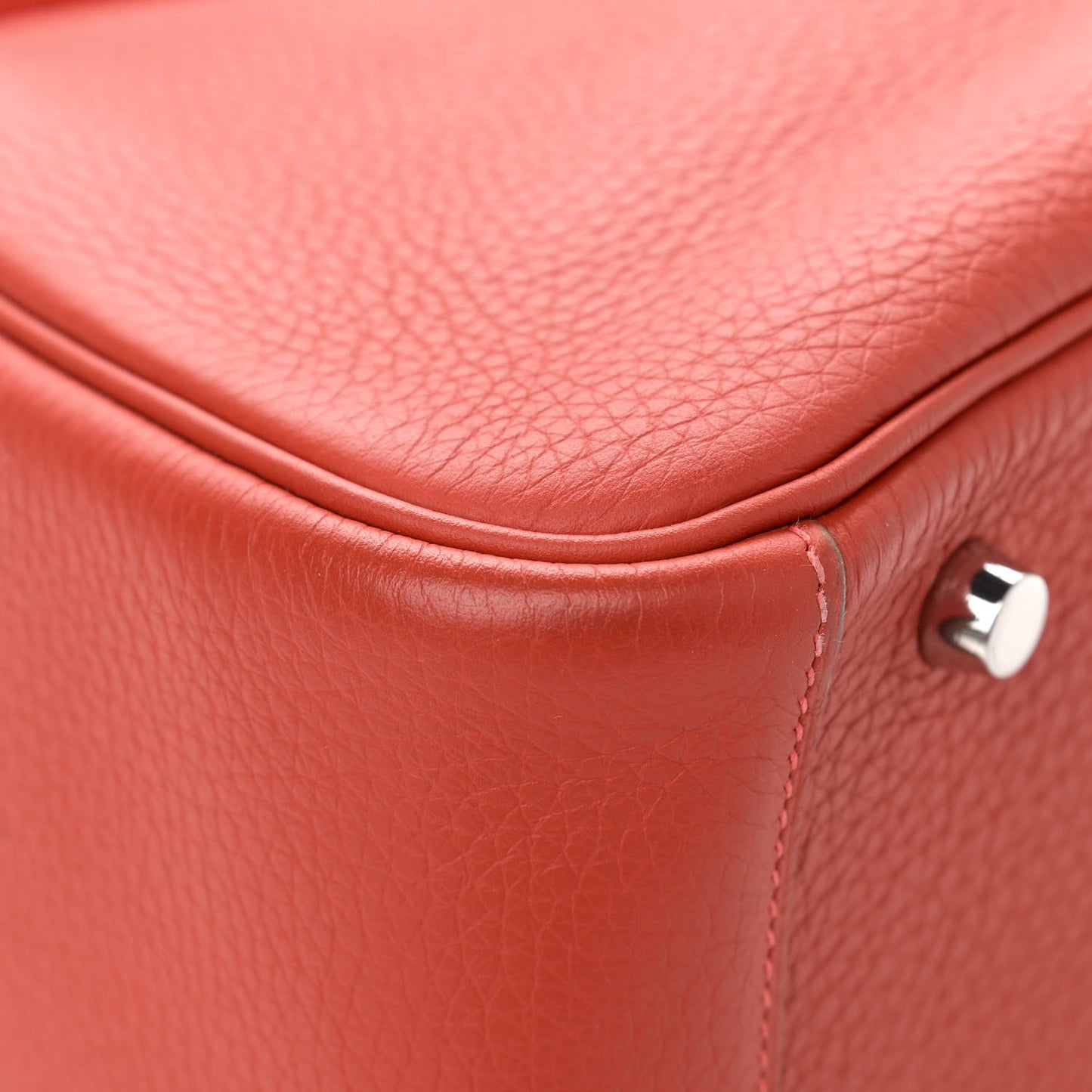 Taurillon Clemence Verso Lindy 30 Rouge Pivoine Rose Jaipur