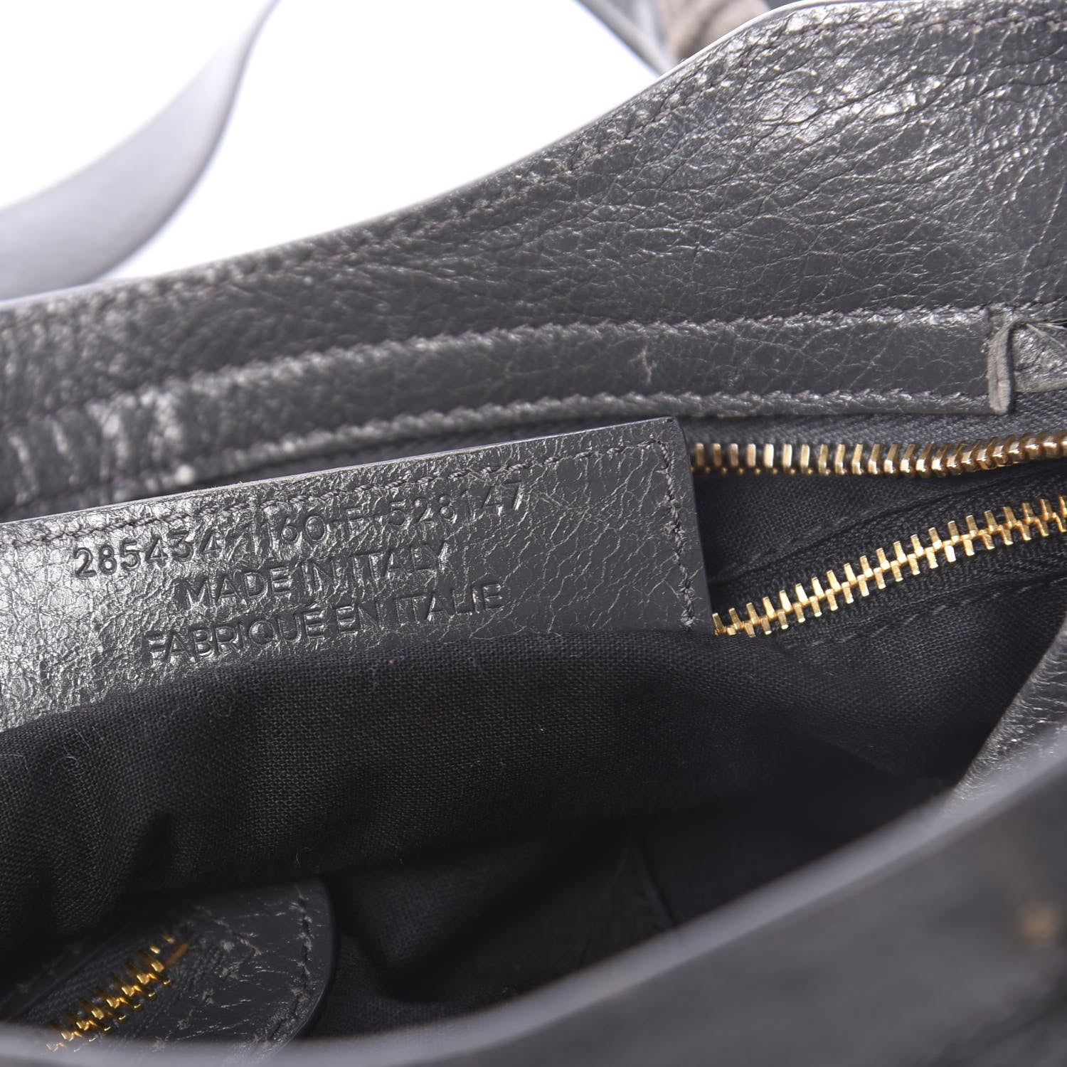 Balenciaga Agneau Giant 12 Gold Hardware Town Gris Fossile 10 of 11