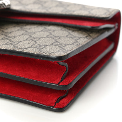 Gucci GG Supreme Monogram Small Dionysus Shoulder Bag Red 10 of 23