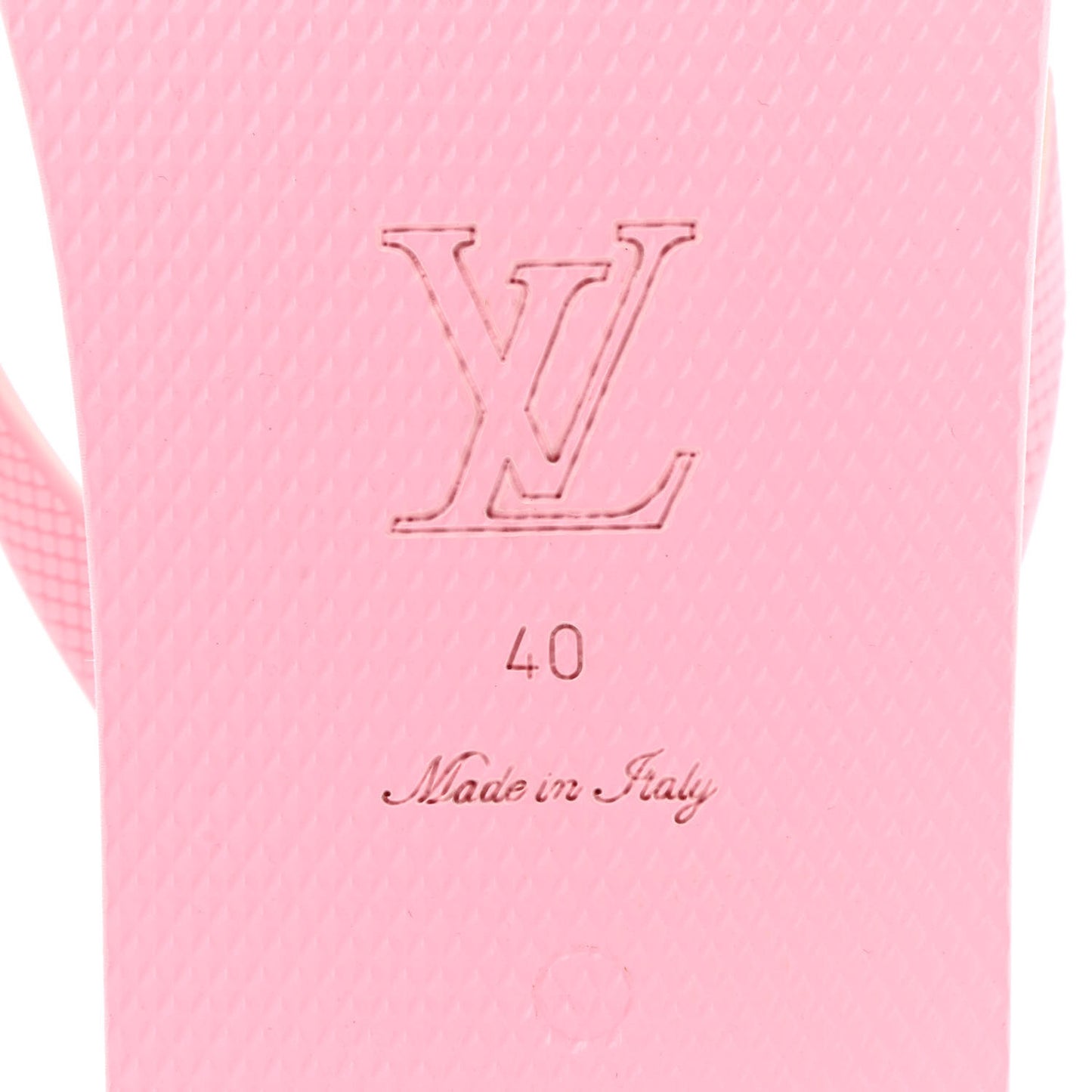 Rubber Arcade Flat Thong Sandals 40 Rose