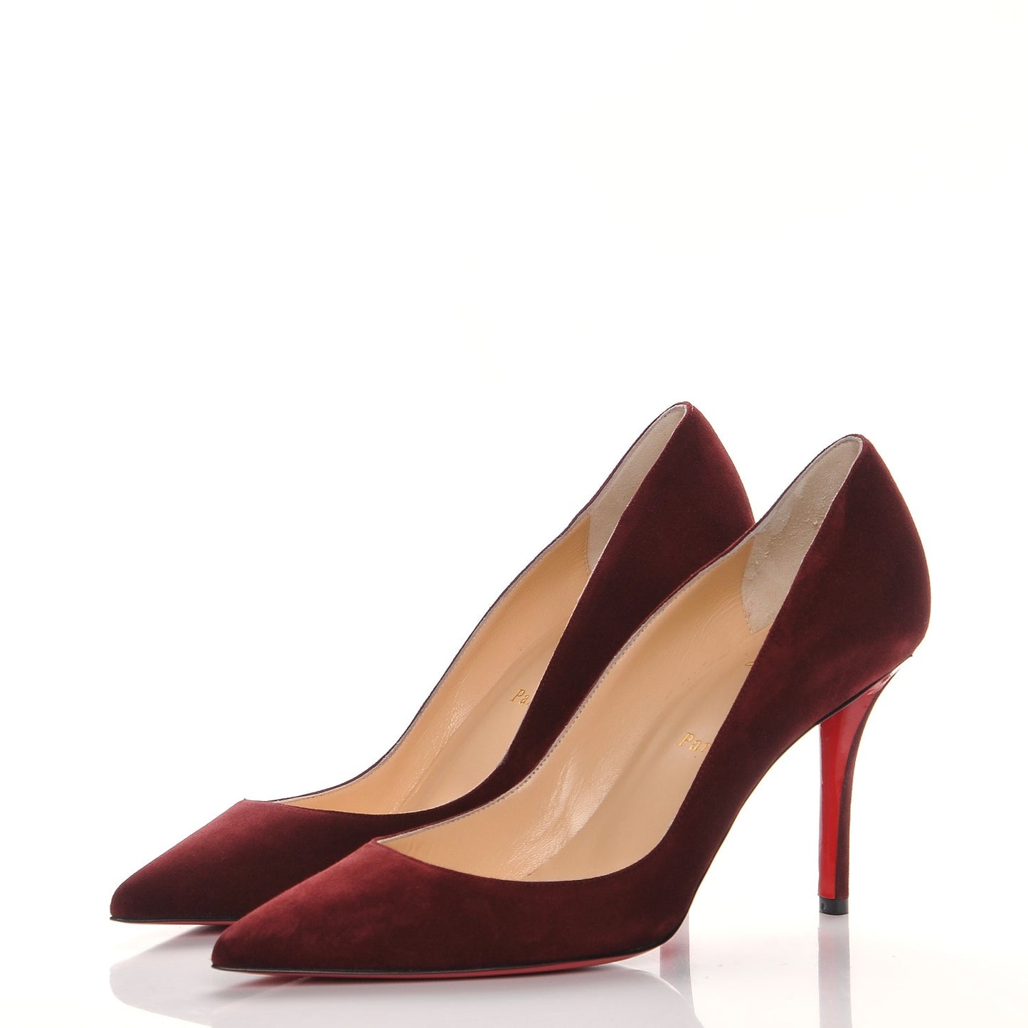 Suede Apostrophy 85 Pumps 39.5 Orthodoxe