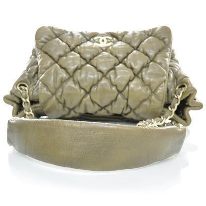 Chanel Leather Small Bubble Quilt Flap Bag 6 of 12