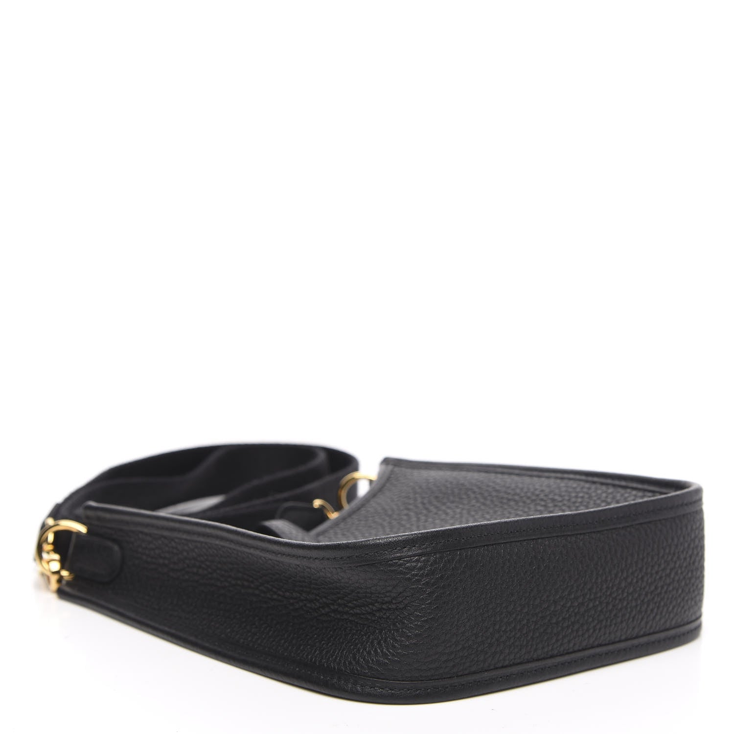 Hermes Taurillon Clemence Evelyne TPM Black 4 of 10
