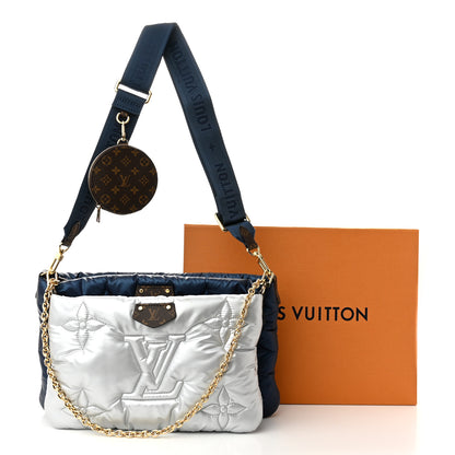 Louis Vuitton Econyl Monogram Pillow Maxi Multi Pochette Accessories Navy Silver 11 of 11