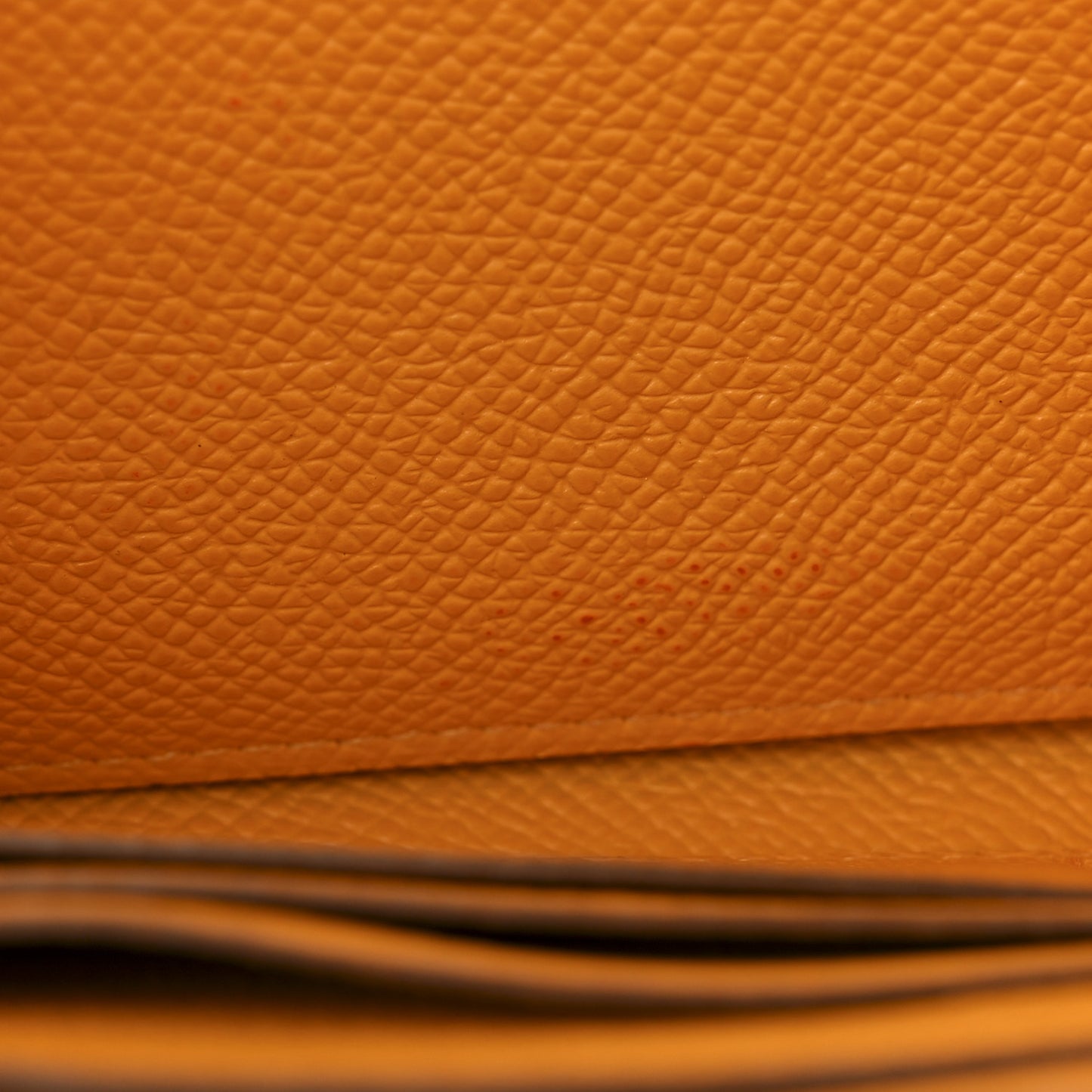 Epsom Kelly Longue Wallet Jaune Ambre