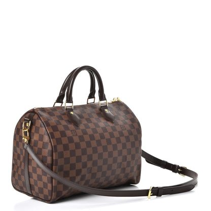 Louis Vuitton Damier Ebene Speedy Bandouliere 30 4 of 10
