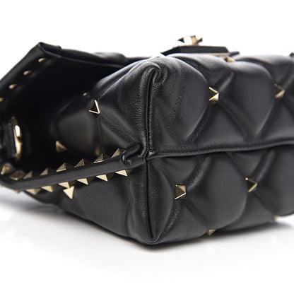 Valentino Garavani Nappa Mini Candystud Top Handle Bag Black 6 of 8