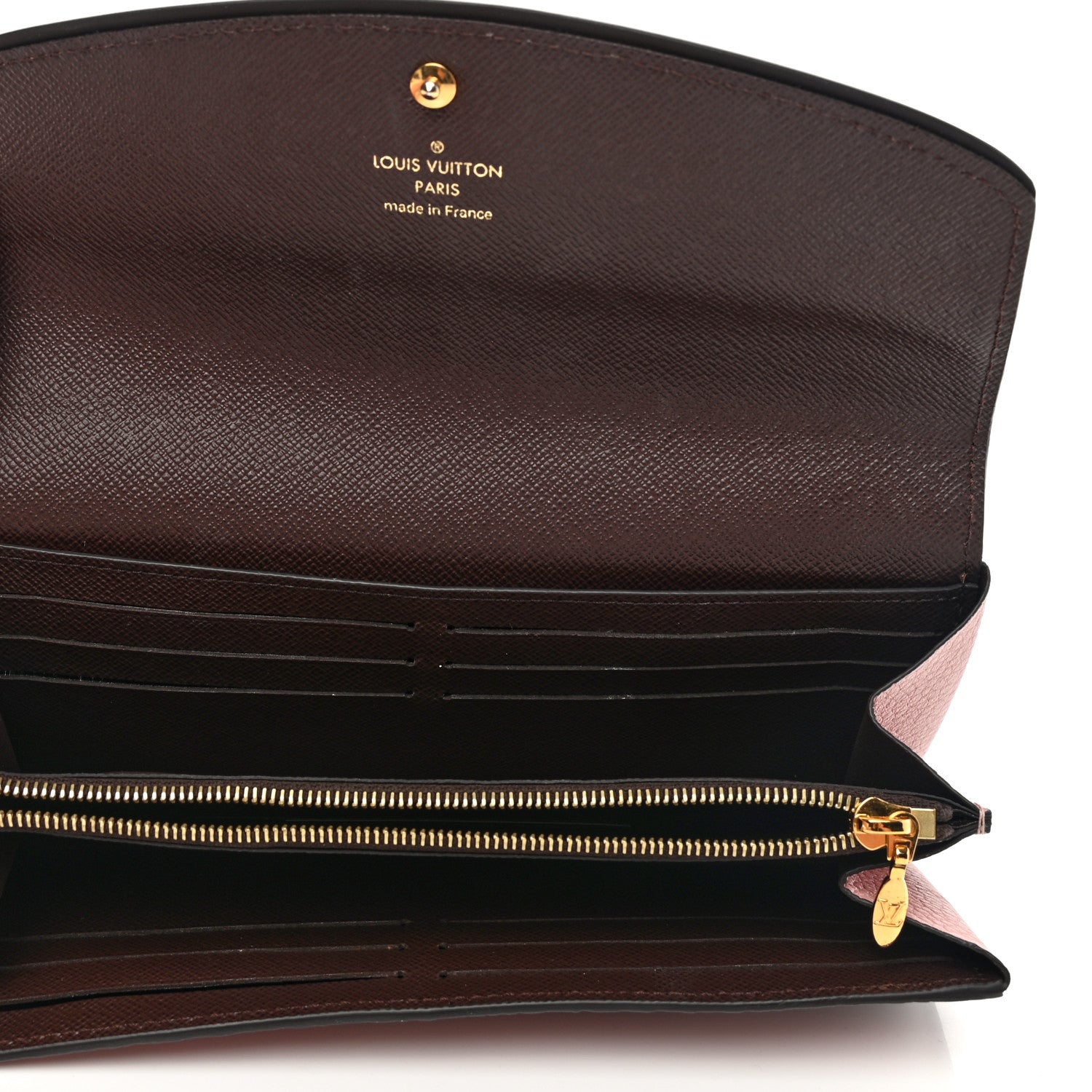 Louis Vuitton Damier Ebene Normandy Wallet Magnolia 5 of 8