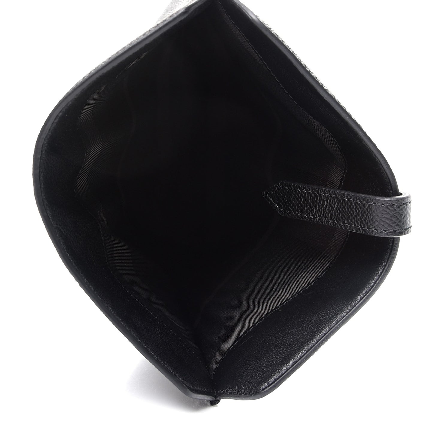 London Grainy Calfskin Tuffley iPad Sleeve Black