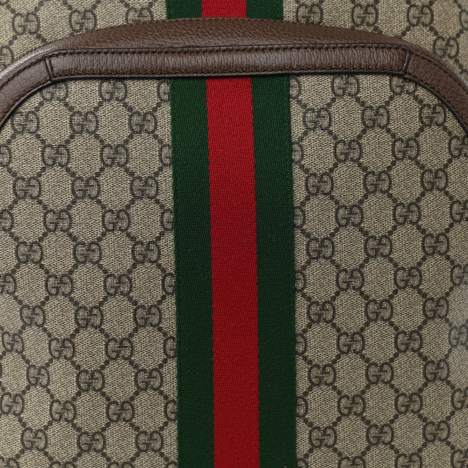 Gucci GG Supreme Monogram Medium Ophidia Day Backpack Brown 8 of 10