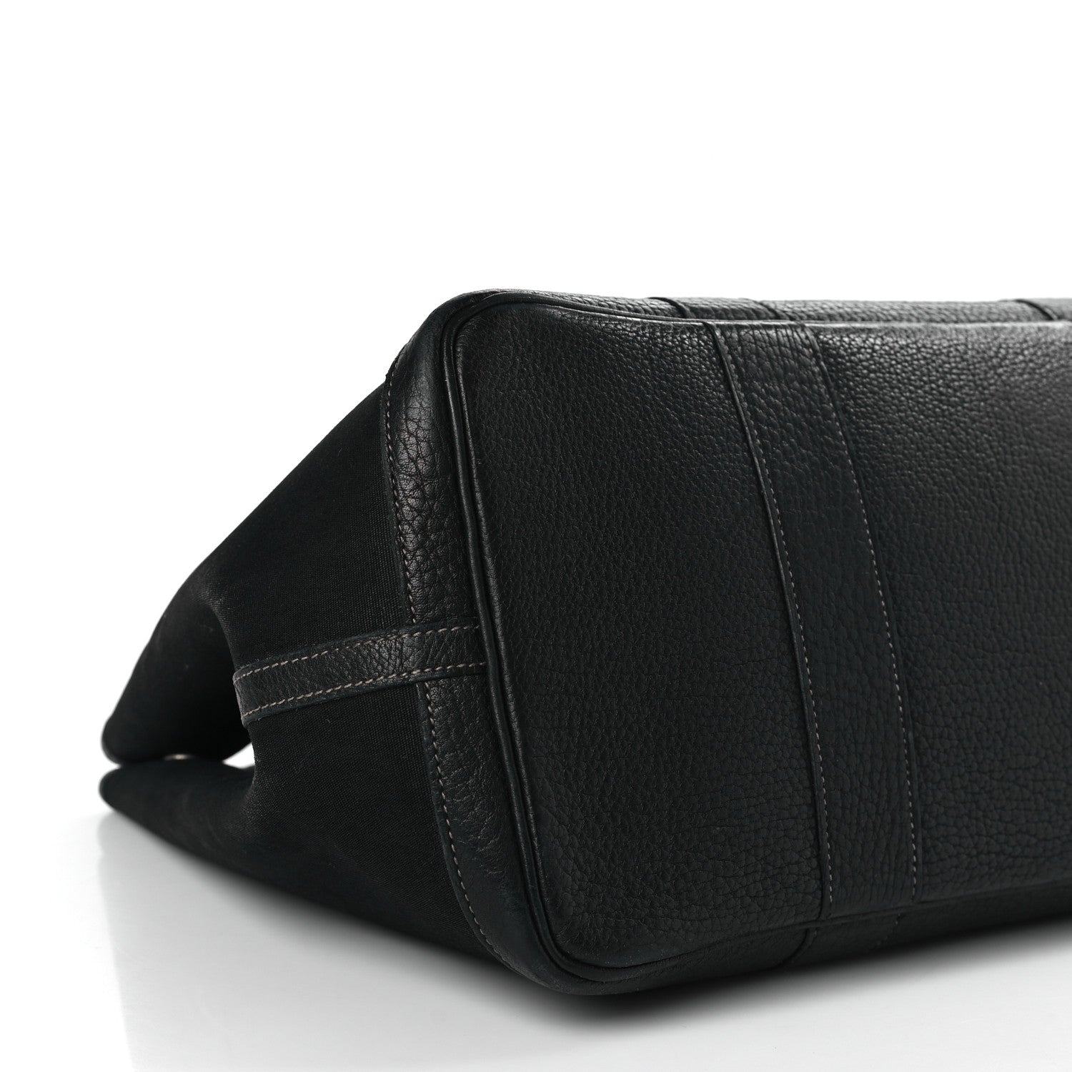 Hermes Toile Buffle Skipper Garden Party Tote 36 MM Black 8 of 9