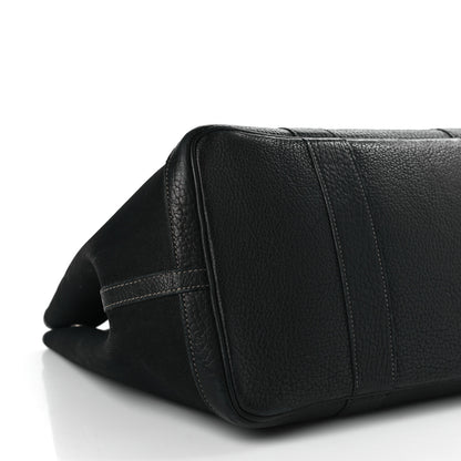Hermes Toile Buffle Skipper Garden Party Tote 36 MM Black 8 of 9