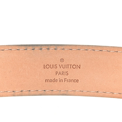 Louis Vuitton Damier Azur 25mm Mini Belt 85 34 4 of 9