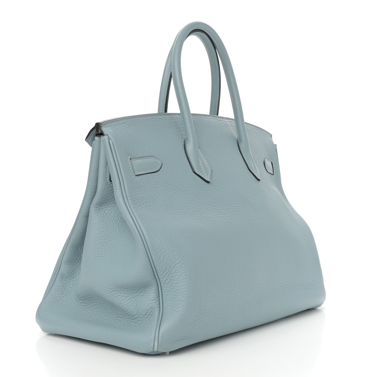 Hermes Taurillon Clemence Birkin 35 Ciel 3 of 26