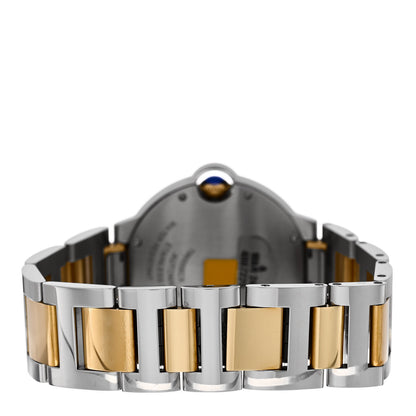 Cartier Stainless Steel 18K Yellow Gold 36mm Ballon Bleu De Cartier Automatic Watch 3 of 5