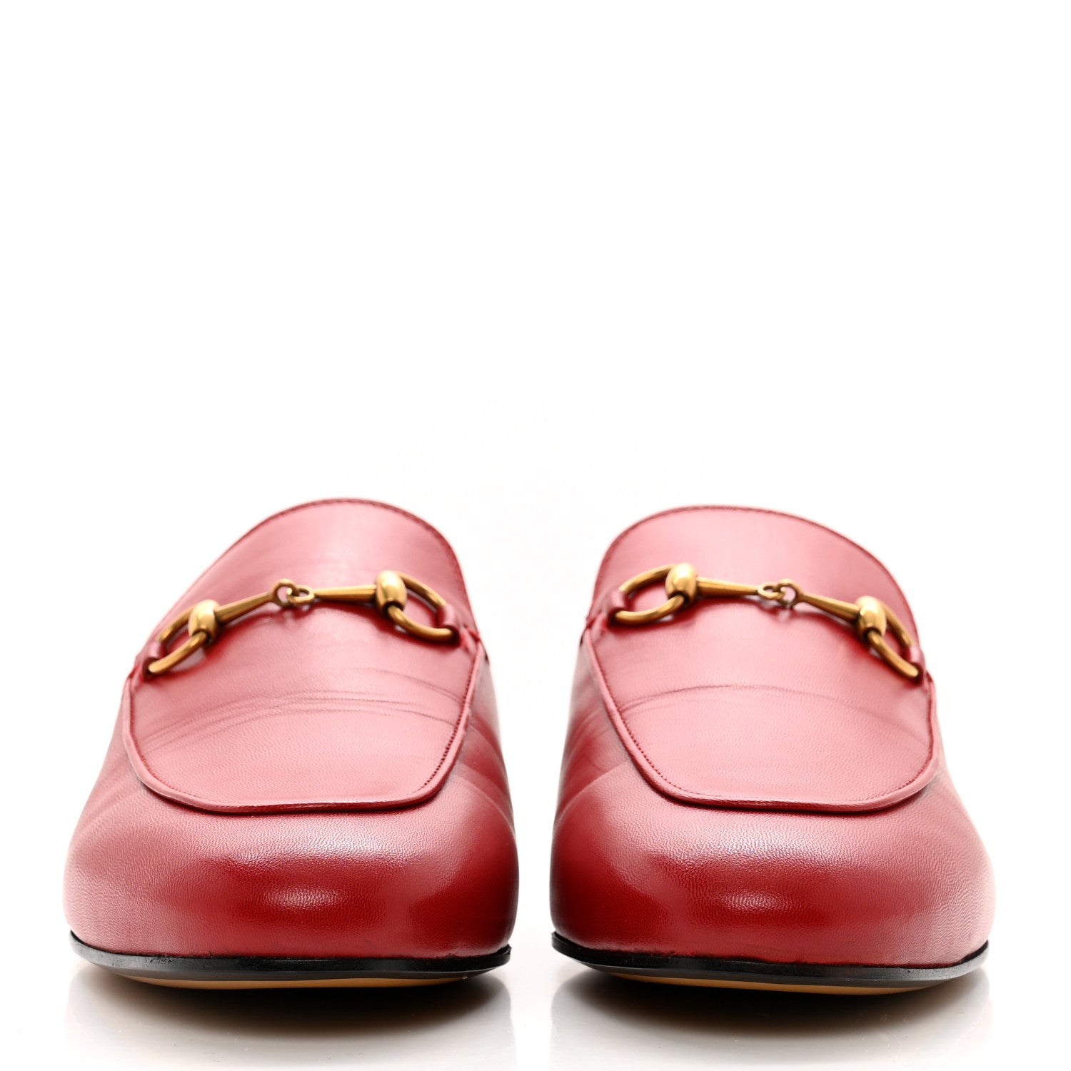 Gucci Malaga Kid Womens Princetown Slippers 40 Hibiscus Red 2 of 9