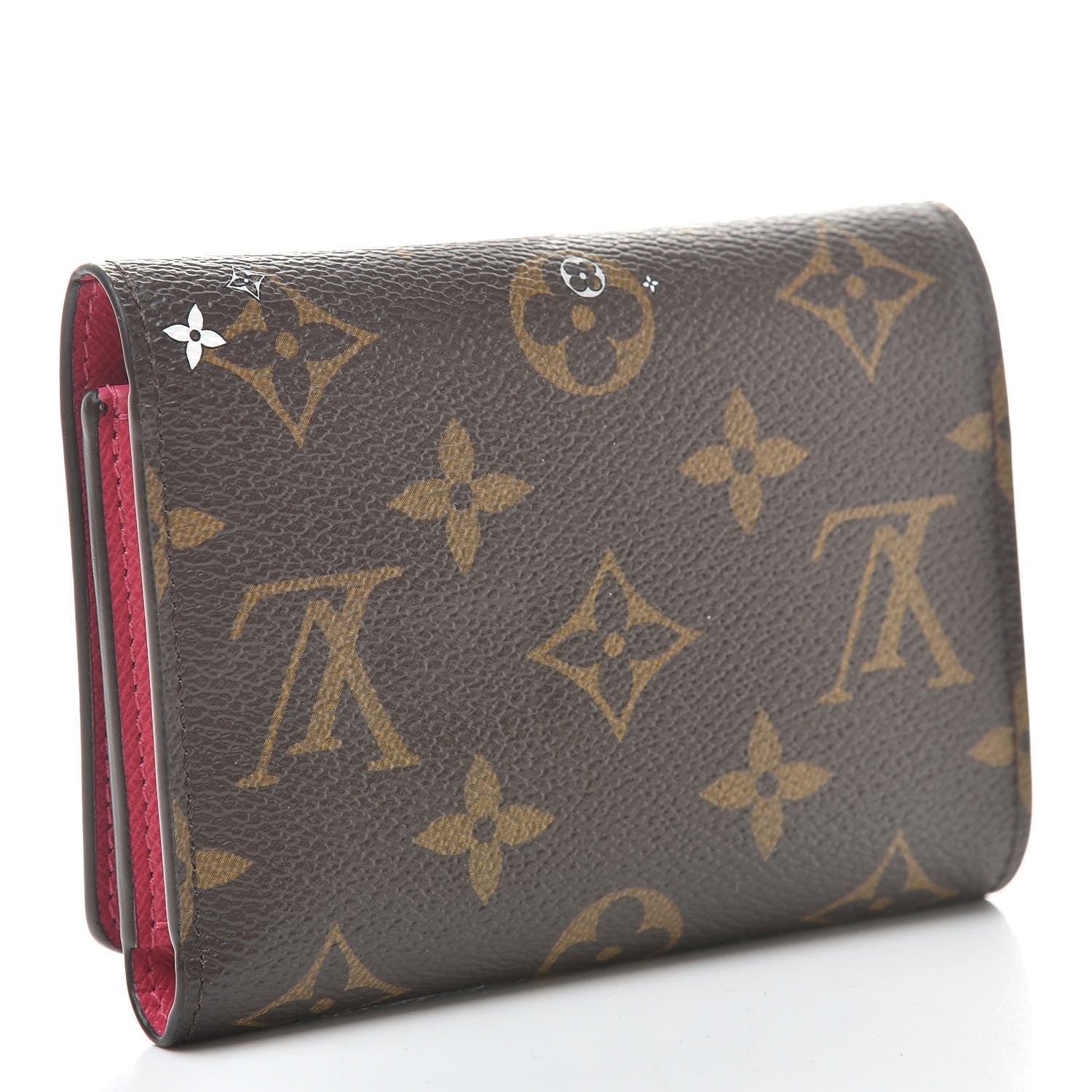 Louis Vuitton Monogram 2019 Christmas Animation Victorine Wallet Fuchsia 3 of 8