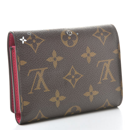 Louis Vuitton Monogram 2019 Christmas Animation Victorine Wallet Fuchsia 3 of 8