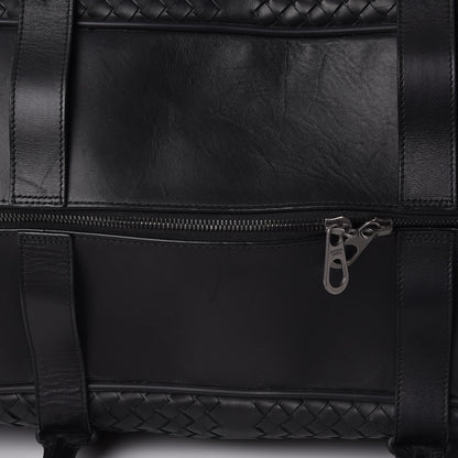 Bottega Veneta Nappa Intrecciato Luggage Travel Bag Nero Black 14 of 15