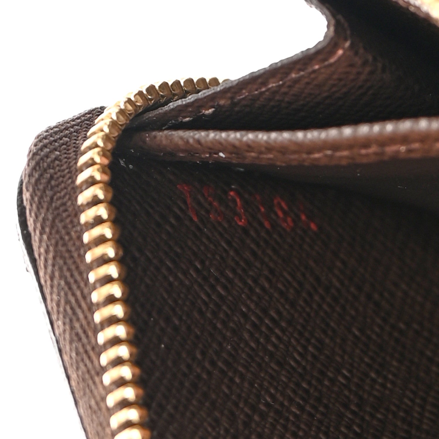 Louis Vuitton Damier Ebene Zippy Coin Purse 7 of 9