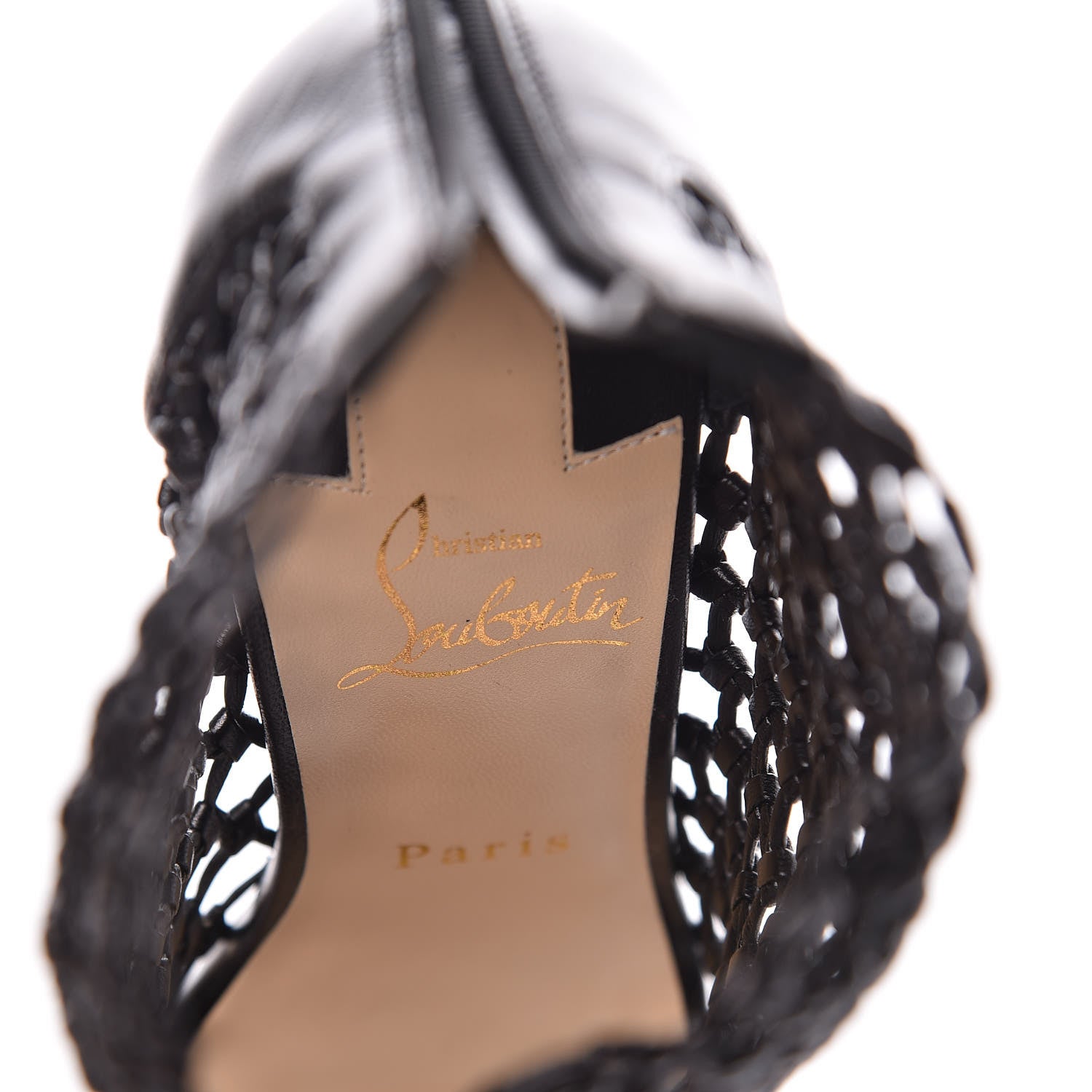 Christian Louboutin Nappa Porligot 120 Pumps 36.5 Black 6 of 10