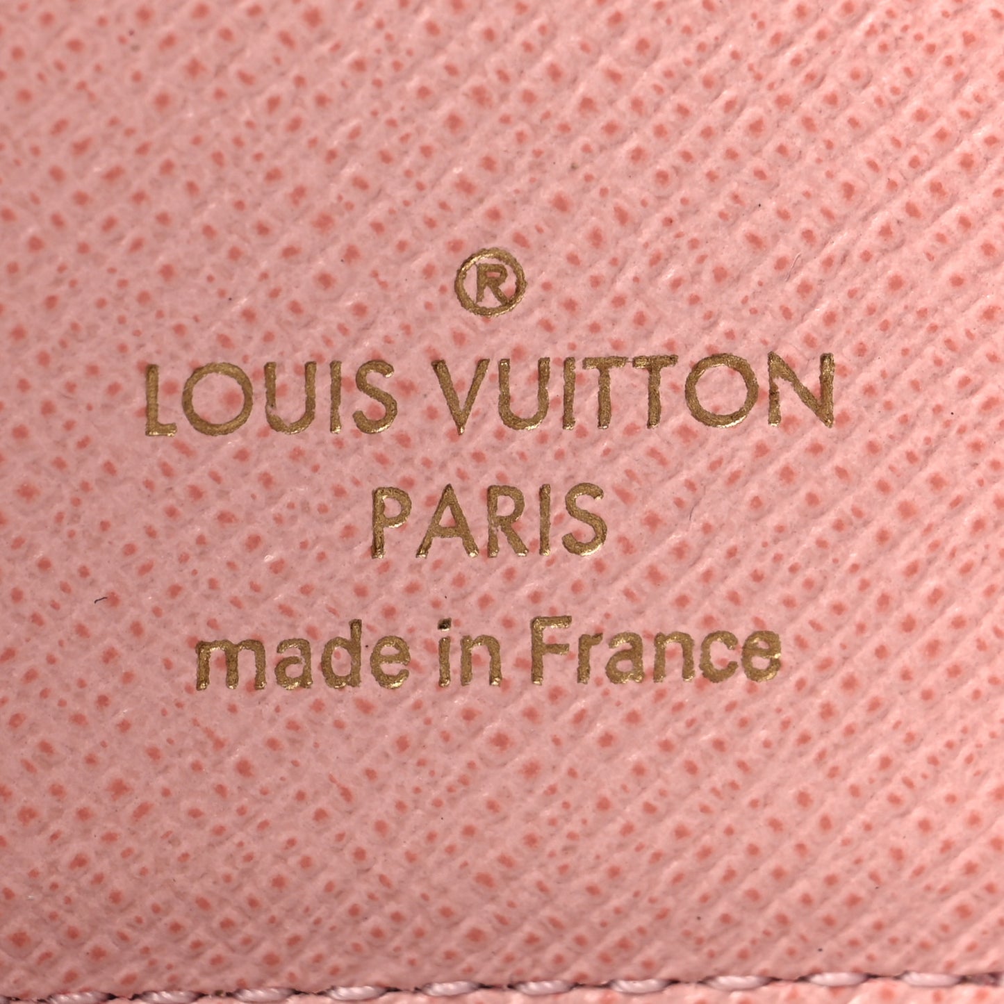 Monogram Zoe Wallet Rose Ballerine