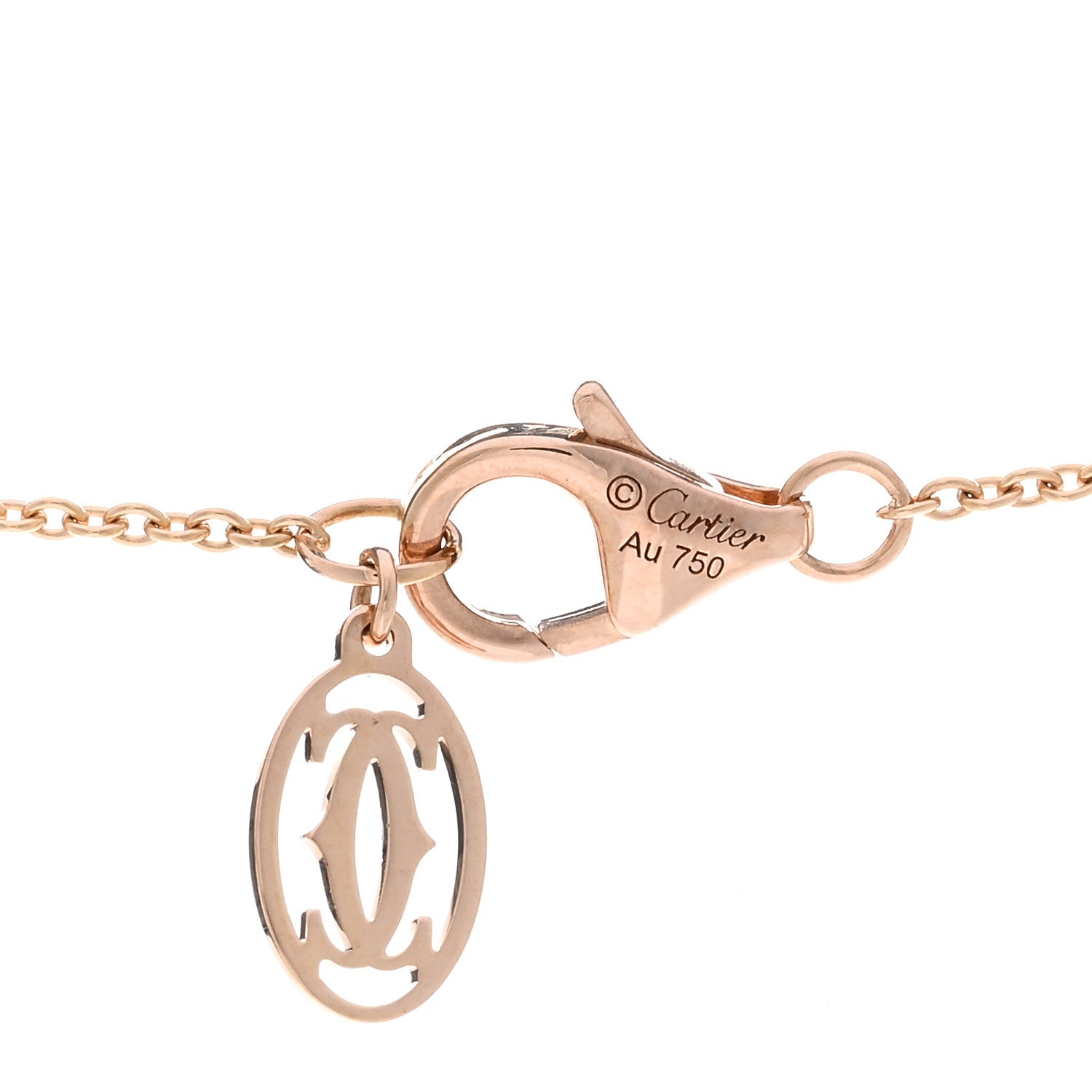 Cartier 18K Pink Gold Medium Clash de Cartier Necklace 4 of 5