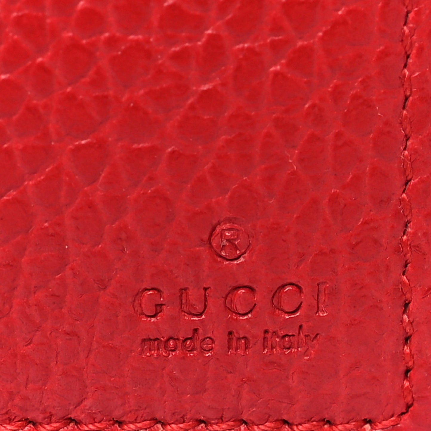 Dollar Calfskin Mini Swing Wallet Bag Oxidation